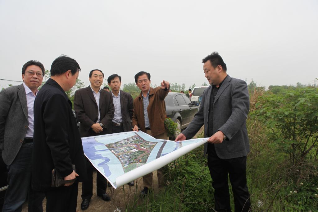 厅纪检组长刘汉诚考察指导学院新校区建设项目